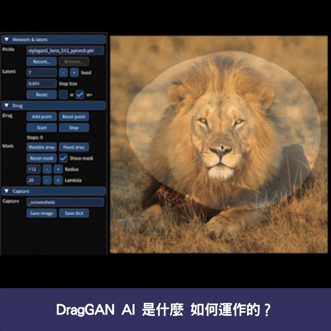 DragGAN AI 是什麼 如何運作的？