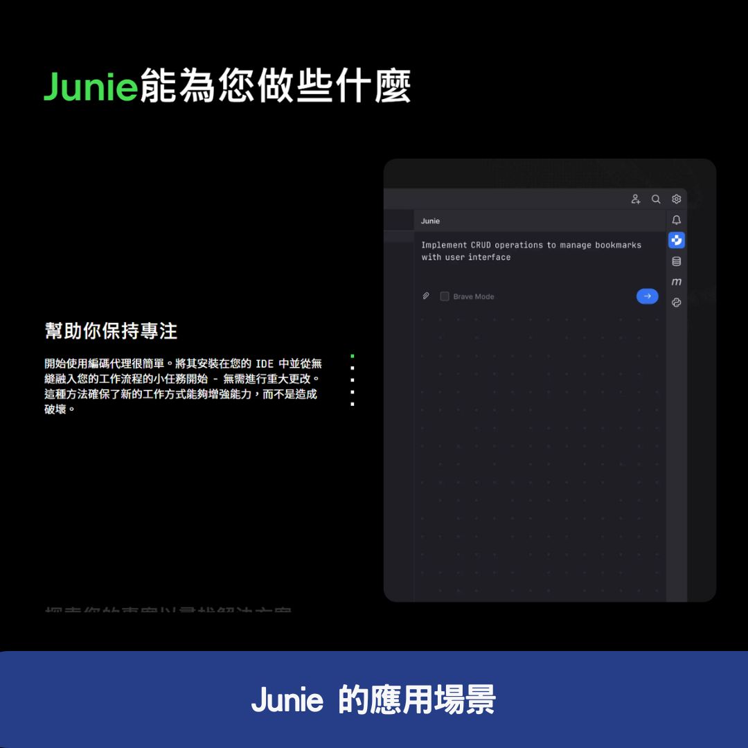 Junie 的應用場景