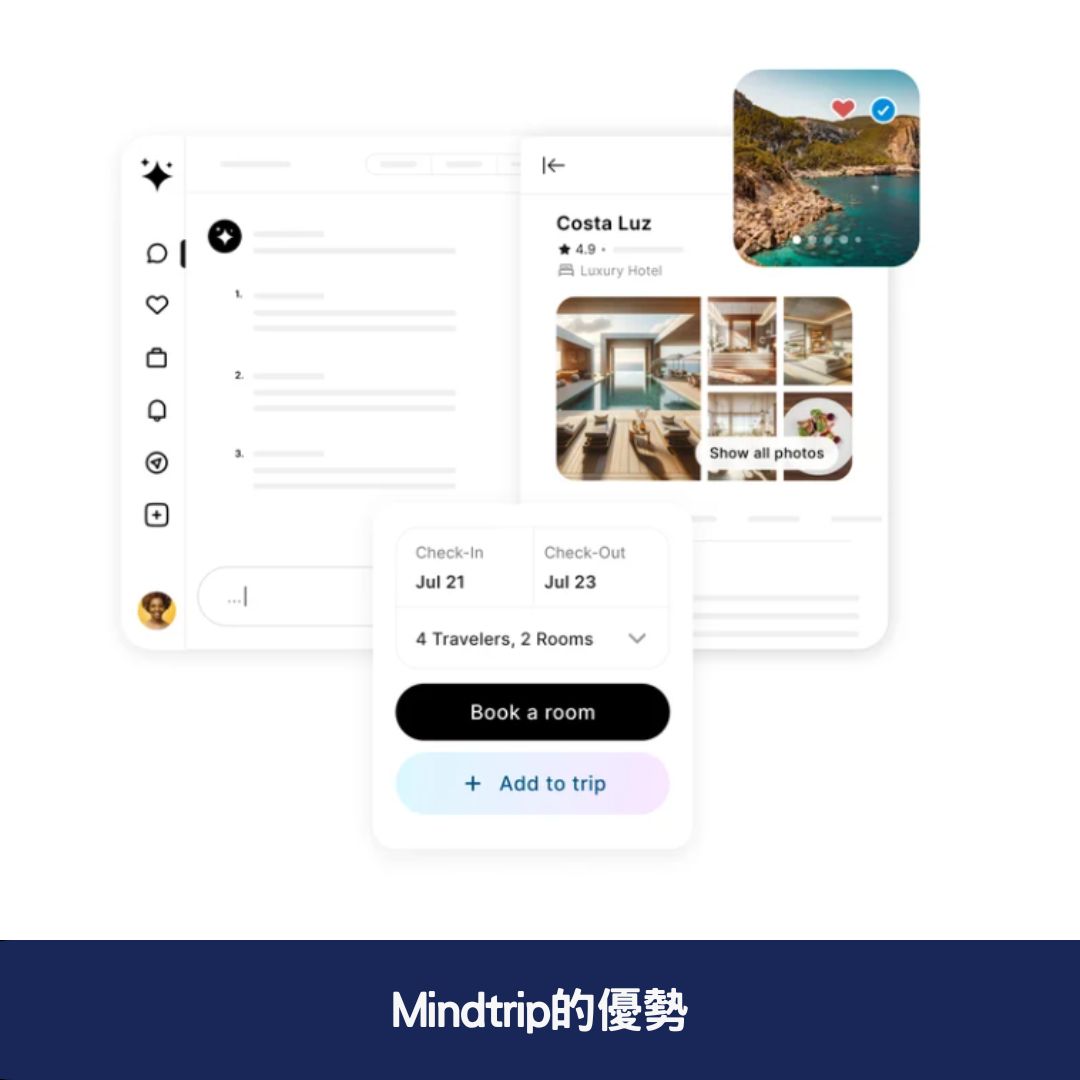 Mindtrip的優勢 AI旅行助手比人工計畫更好的理由