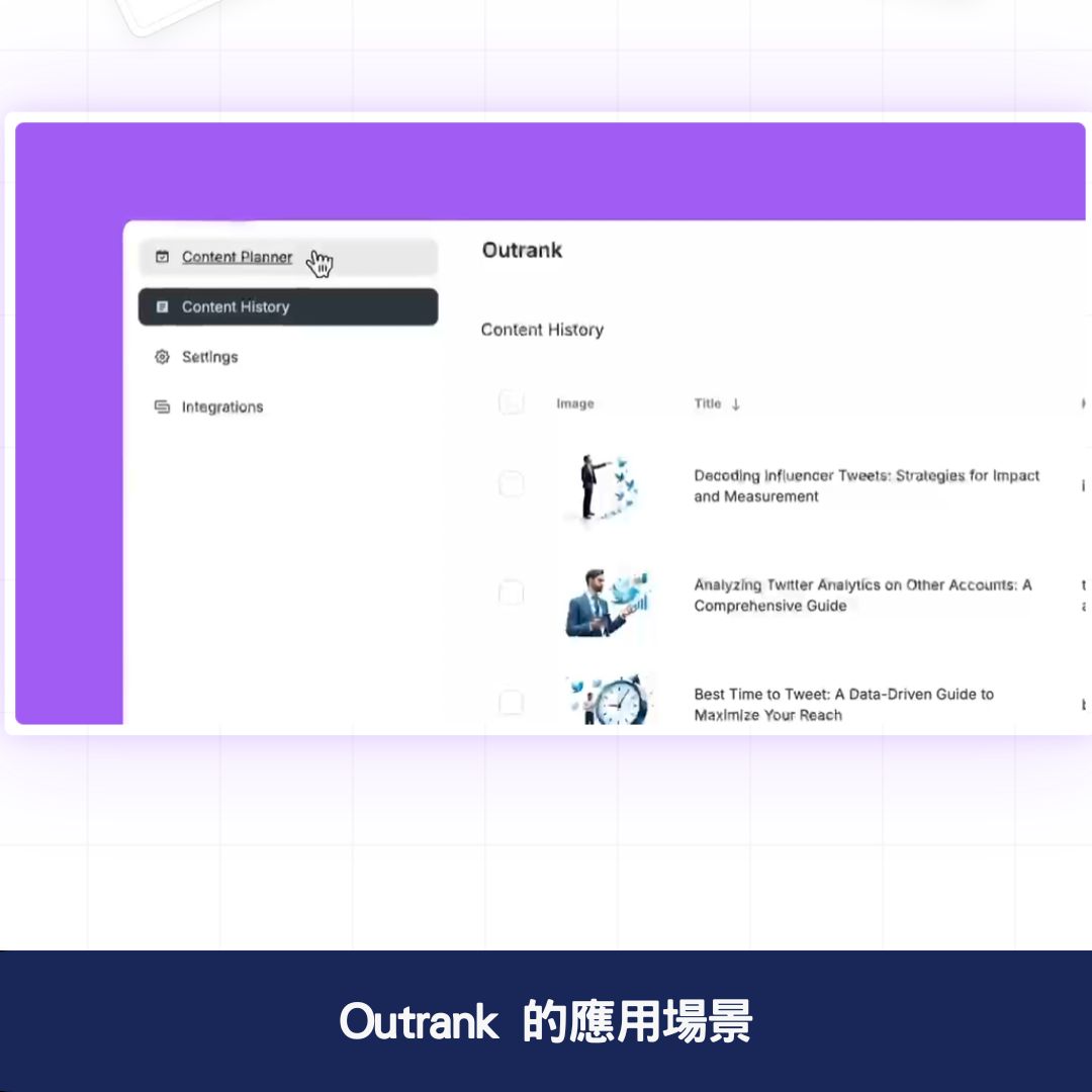 Outrank 的應用場景