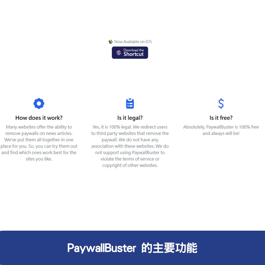 PaywallBuster 的主要功能