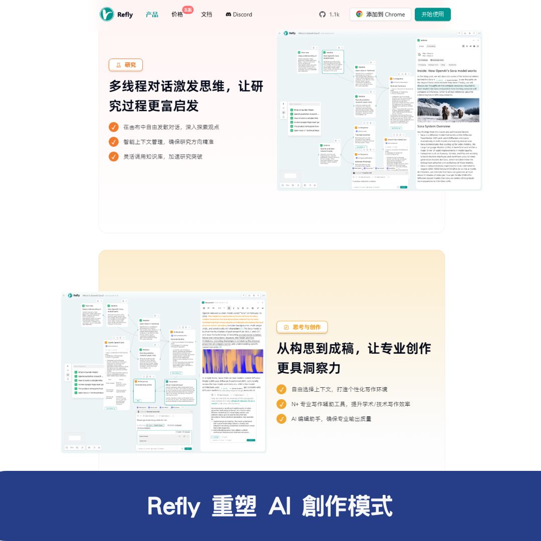 Refly 重塑 AI 創作模式