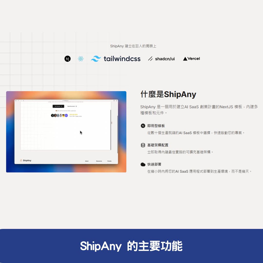 ShipAny 的主要功能