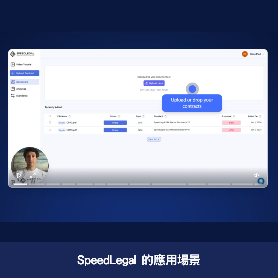 SpeedLegal 的應用場景