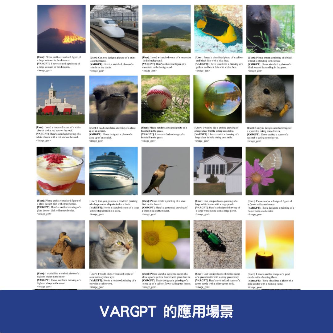 VARGPT 的應用場景