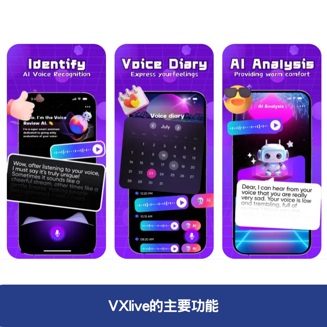 VXlive的主要功能