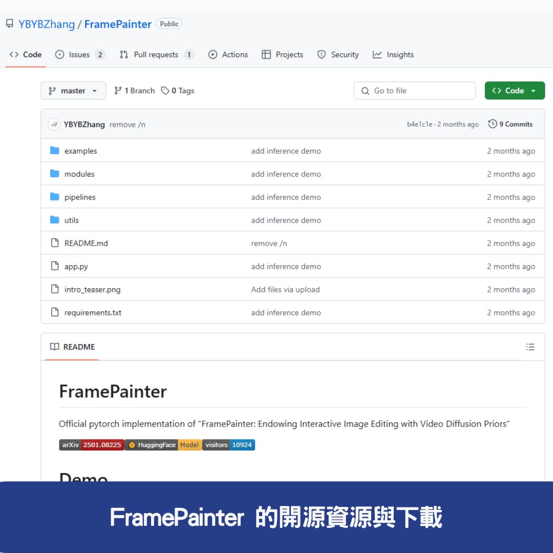 FramePainter 的開源資源與下載