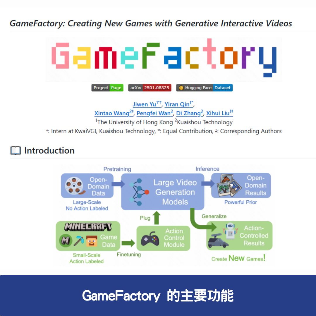 GameFactory 的主要功能