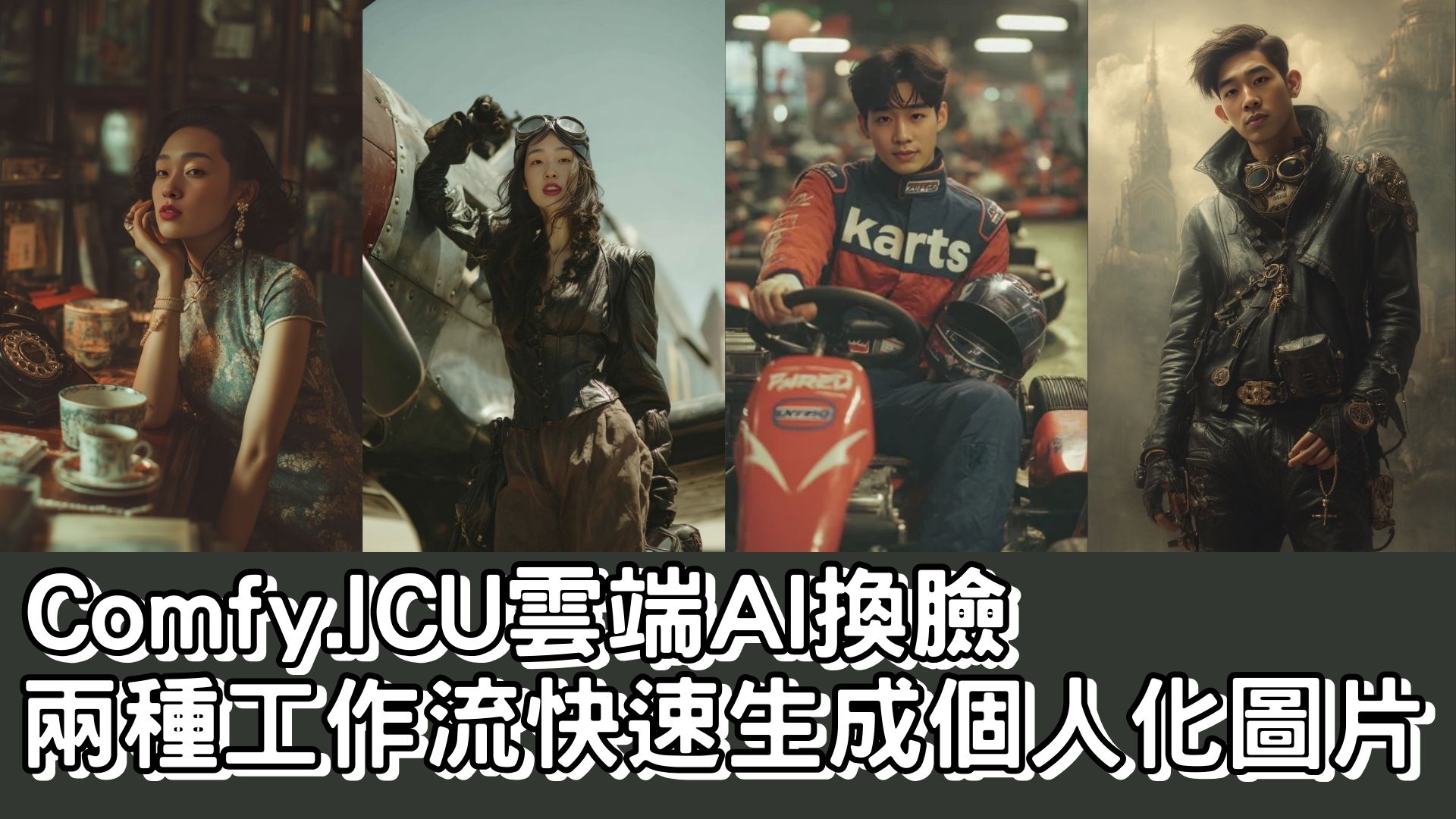您目前正在查看 Comfy.ICU雲端AI換臉 兩種工作流快速生成個人化圖片