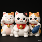 參考(圖一)風格將上傳的(圖二)角色轉化為3D渲染風格,C4D 8K,背景為純黑,保留圖二角色的特徵與姿勢