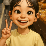 將這張照片製作成高品質的3D漫畫風格肖像,準確還原人物的面部特徵、姿勢、服裝和色彩,加入誇張的表情和超大的頭部,細節豐富,紋理逼真。